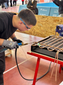 Fran Beltrán en los Aragón Skills